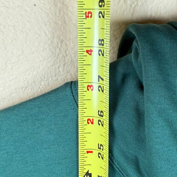 Dutch Bros Green Hoodie Sweatshirt Nightmare Before Coffee Pullover Size M NWOT - Picture 6 of 10